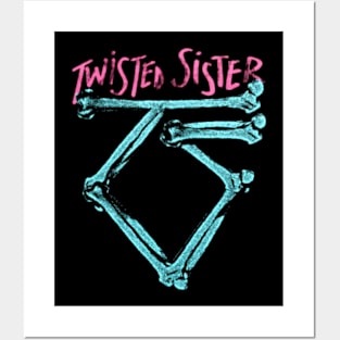 TWISTED SISTER MERCH VTG Posters and Art